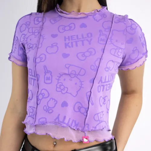 Hello Kitty Polo Manga Corta Mujer Hello Kitty Hkt-022