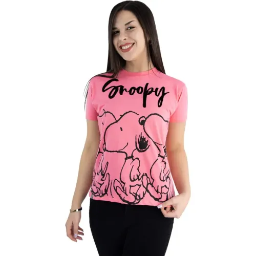 Mujer SNOOPY  Polo Manga Corta Mujer Snoopy Pea-000
