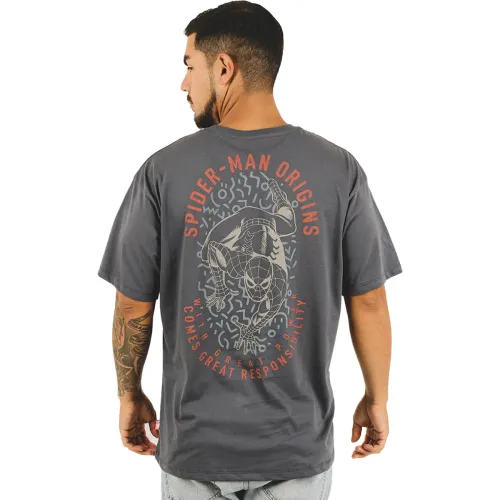 Spiderman Polo Manga Corta Hombre Spiderman Mrv-035
