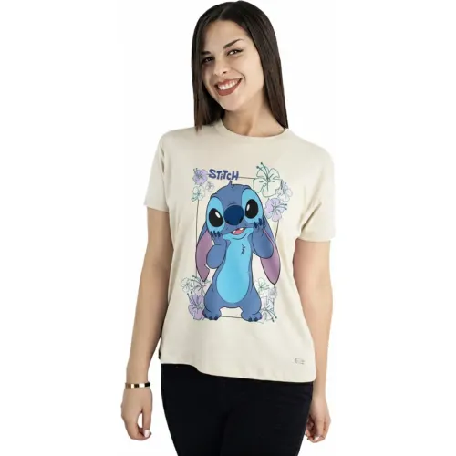 STITCH Marfil de Mujer modelo Polo Manga Corta Mujer Stitch Lls-078 marfiles mujer 2025092420343555670  
