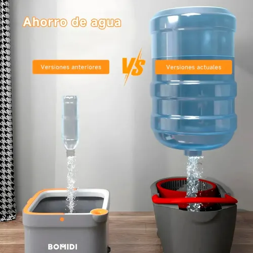 BOMIDI Trapeador Giratorio 3 En 1 M20 Limpieza Práctica