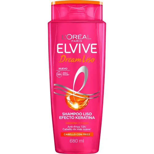 ELVIVE Morado modelo Shampoo Dream Liso 680 Ml fucsias naranjas 2025092517175257386  