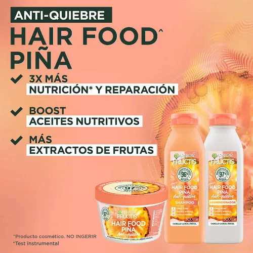 GARNIER FRUCTIS Mascarilla Hair Food Piña