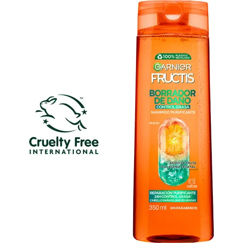 GARNIER FRUCTIS  modelo Shampoo Fructis Bdd Control Grasa 350 Ml anaranjados 2025092517175257416  