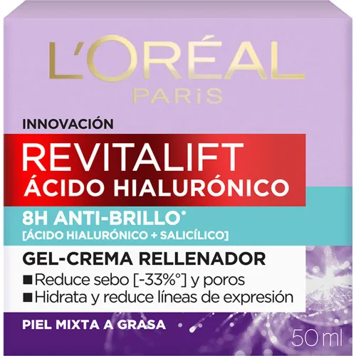 L'Oréal Paris Varios modelo Gel Crema Anti-Brillo Acido Hialuronico varios 2025092517175257443  