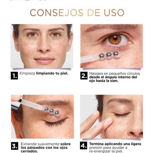 L'Oréal Paris Glycolic-Bright Sérum Ojos Anti-Ojeras