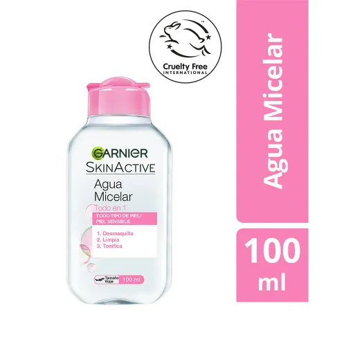 GARNIER Transparente modelo Agua Micelar Todo En 1 100 Ml transparentes 2025092517175257449  