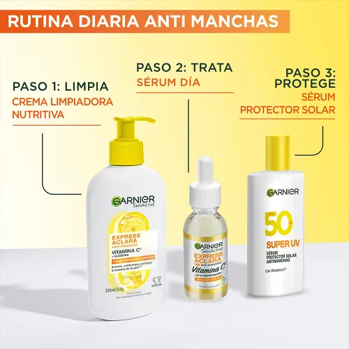 GARNIER Crema Limpiadora Express Aclara 250ml