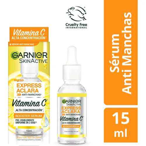 GARNIER Amarillo Serum Antimanchas Express Aclara Vitamina C 15ml