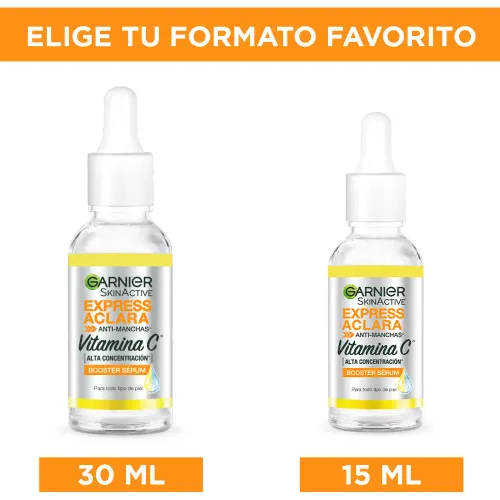 GARNIER Serum Antimanchas Express Aclara Vitamina C 15ml