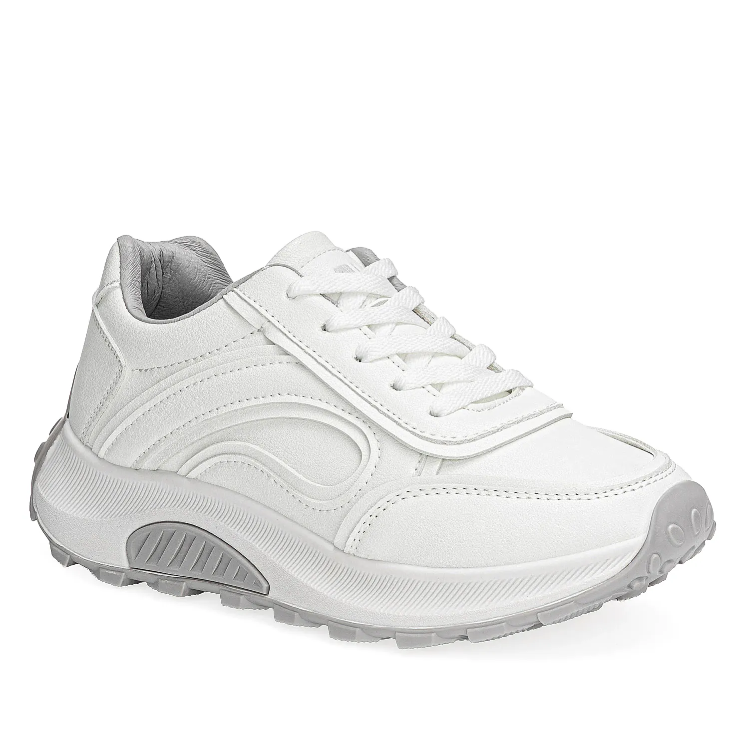 Zapatilla Just4U Dama Z Chiara color blanco | Platanitos