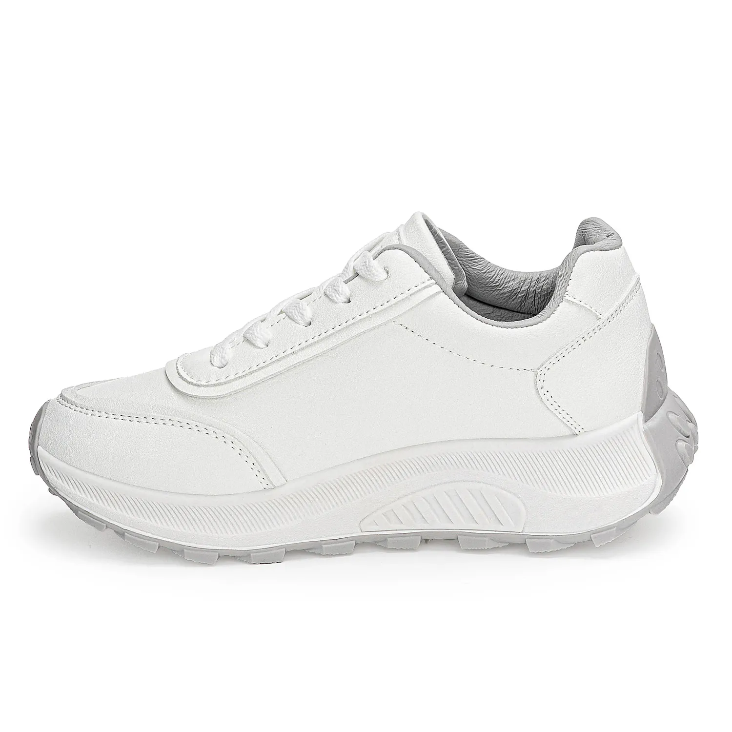 Zapatilla Just4U Dama Z Chiara color blanco | Platanitos