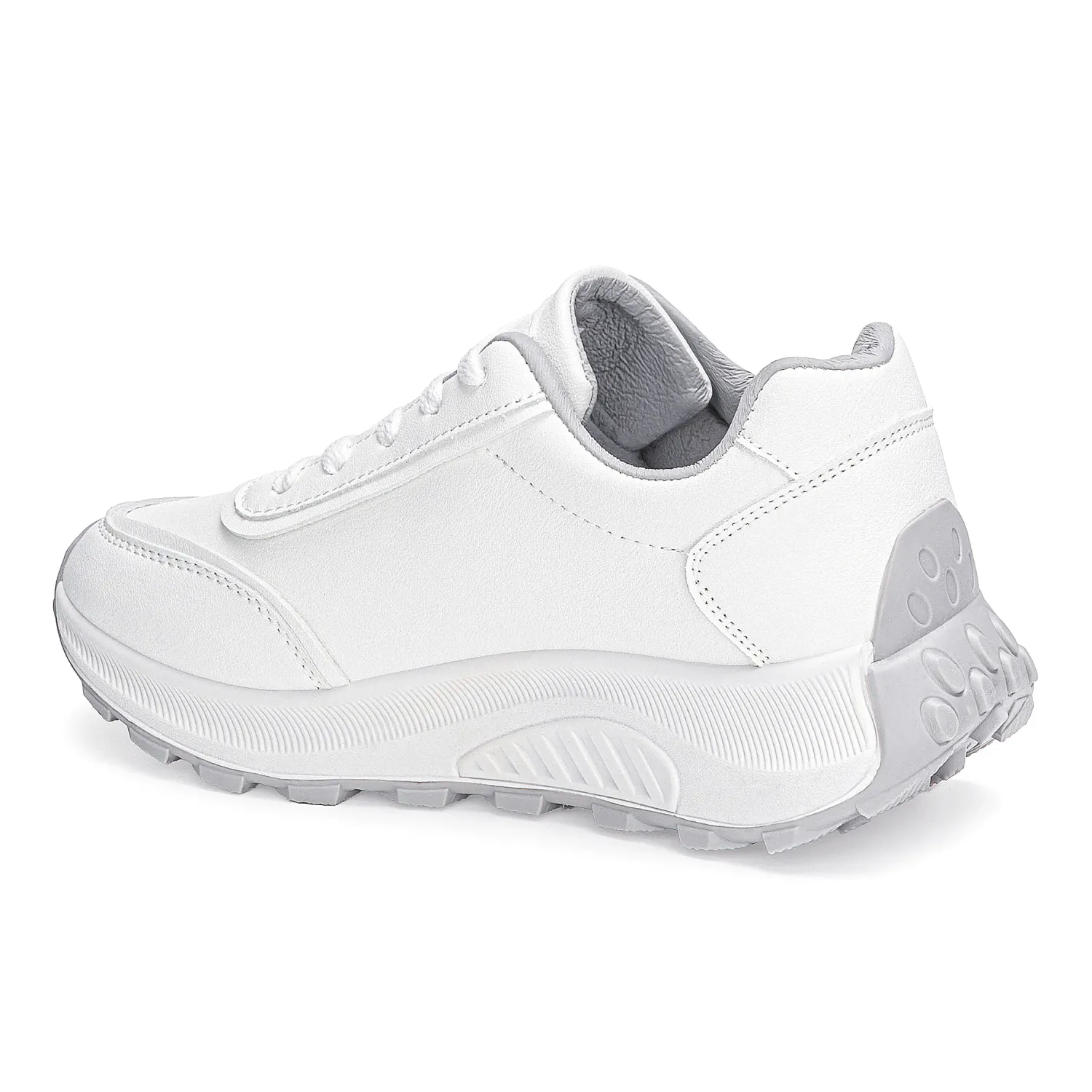 Zapatilla Just4U Dama Z Chiara color blanco | Platanitos