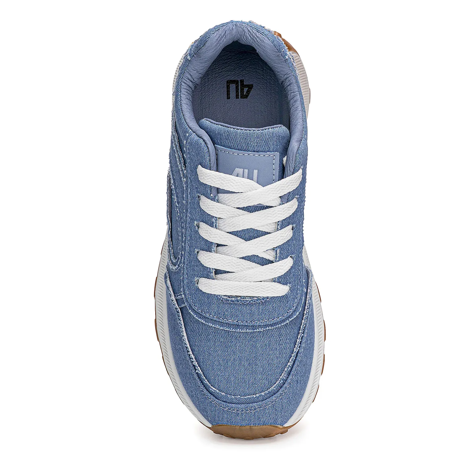 Zapatilla Just4U Dama Z Chiara color celeste | Platanitos