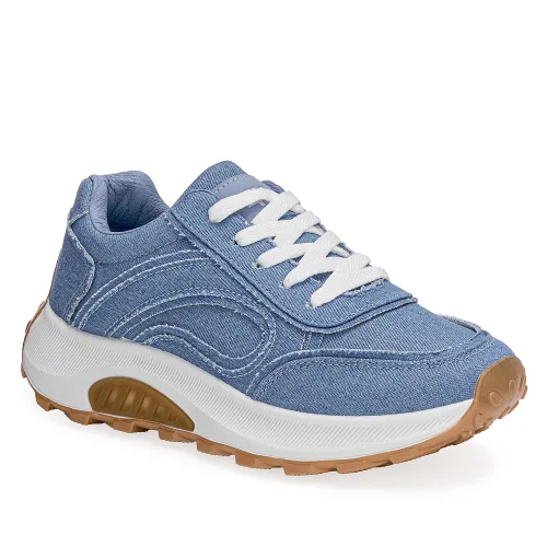 Just4u Celeste de Mujer modelo Zapatilla Dama Z Chiara celestes textiles mujer 2025092621304260678 Textil Sintético