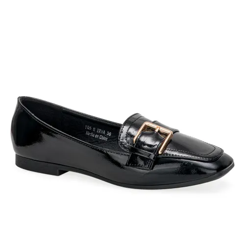 Platanitos Negro de Mujer modelo Mocasin Dama M Irma negros sintéticos mujer 2025092914365391707 Sintético Sintético