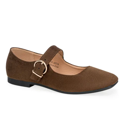 Platanitos Marron de Mujer modelo Calzado Dama Ch Grema marrones sintéticos mujer 2025092914365391840 Sintético Sintético