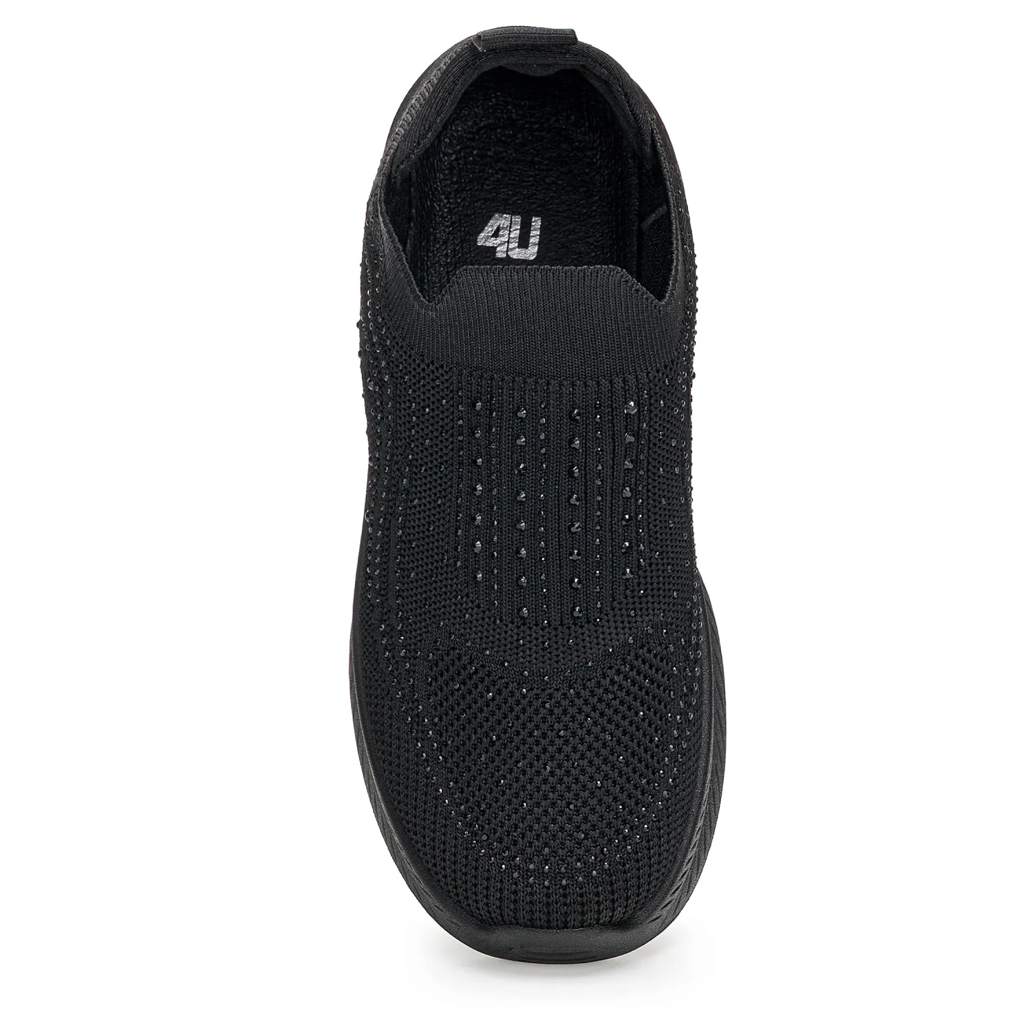 Zapatilla Just4U Dama Zf Tina color negro | Platanitos