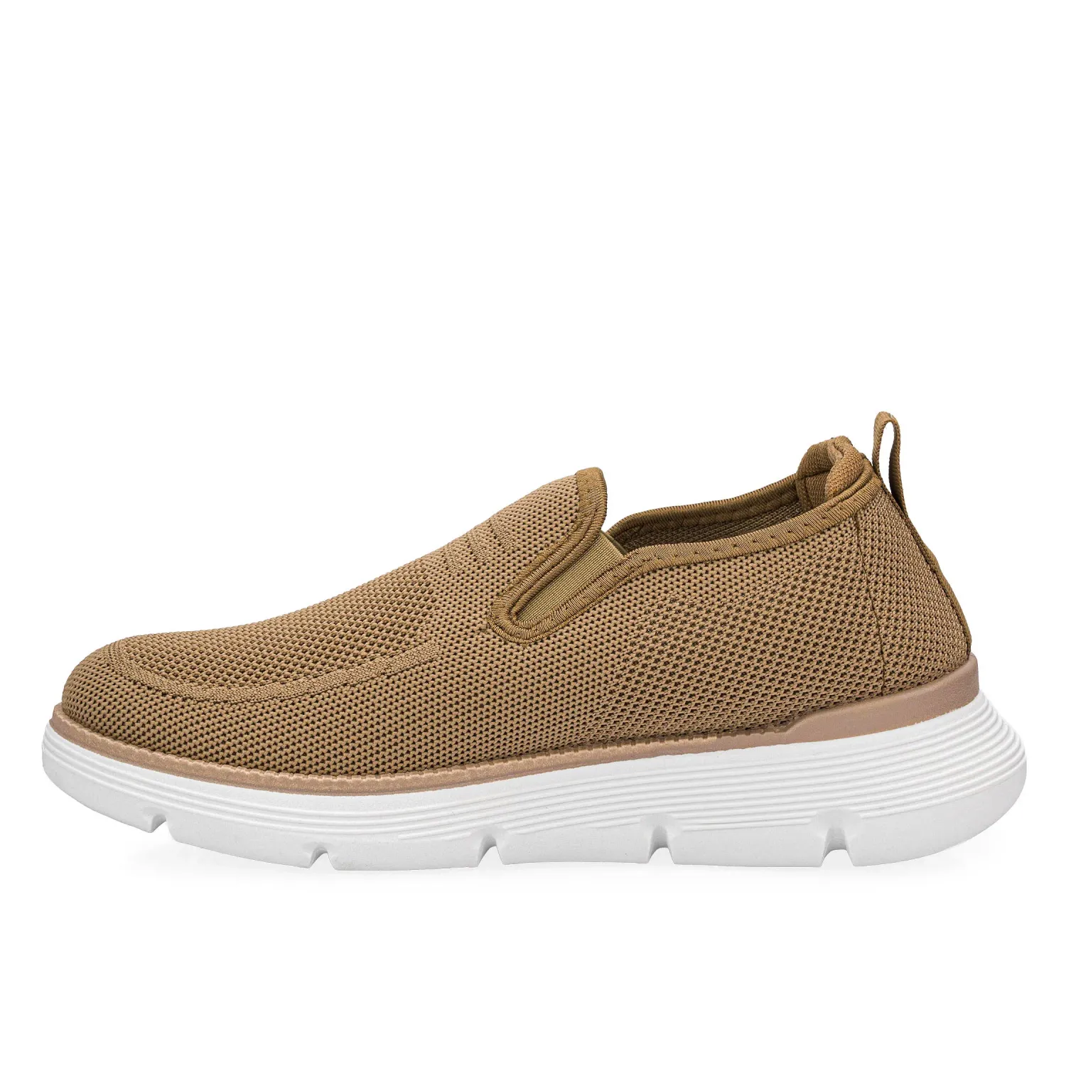 Calzado Just4U Caballero C Jeremy color beige oscuro | Platanitos