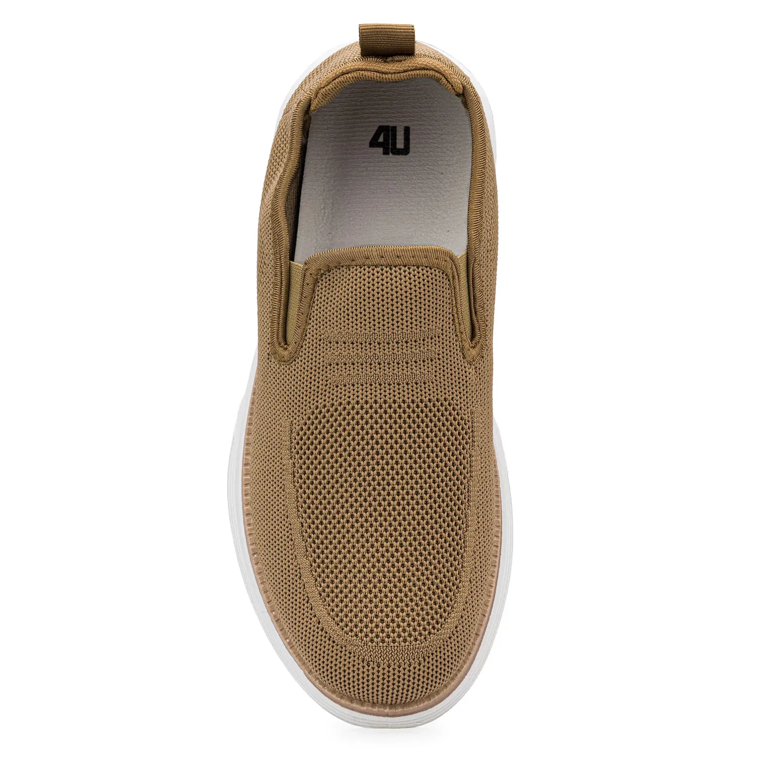 Calzado Just4U Caballero C Jeremy color beige oscuro | Platanitos