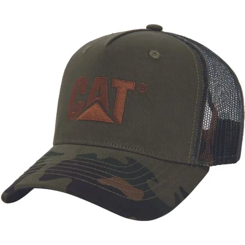 CAT Marron de Hombre modelo Gorro Deportivo Hombre Logo Printed Mesh Trucker marrones hombre 2025092916204168748  