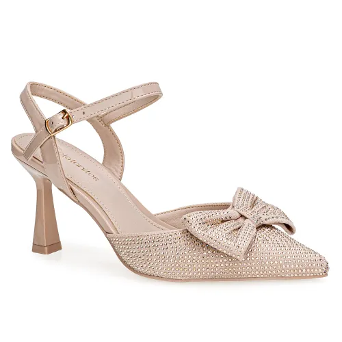 Platanitos Beige de Mujer modelo Calzado Fiesta Dama F Fleur pieles sintéticos mujer 2025092920401217866 Sintético Sintético