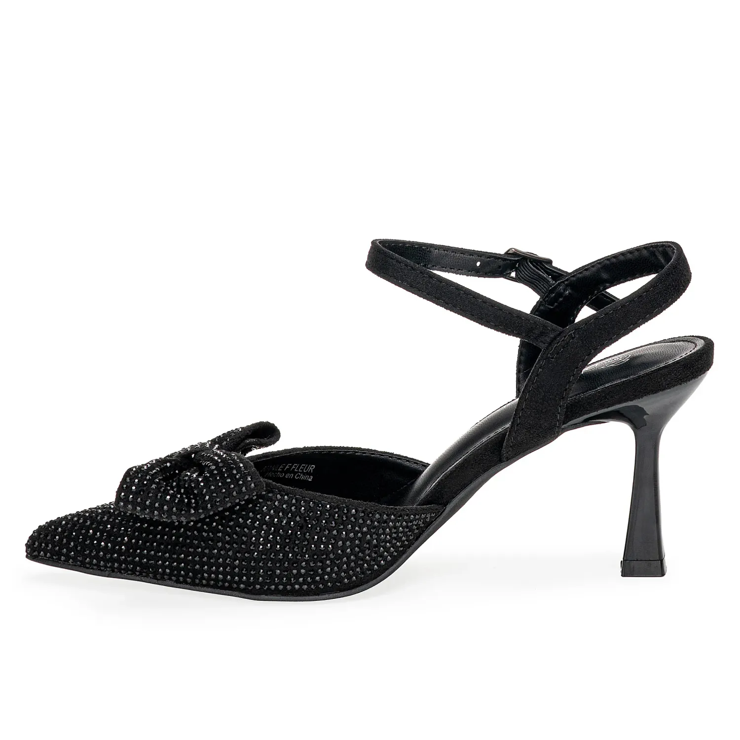 Calzado Platanitos Fiesta Dama F Fleur color negro | Platanitos