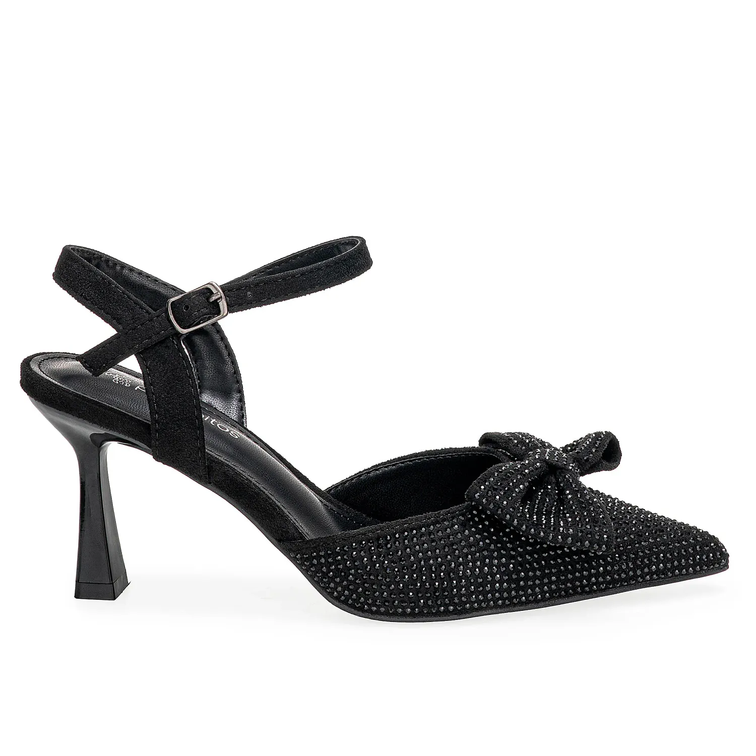 Calzado Platanitos Fiesta Dama F Fleur color negro | Platanitos