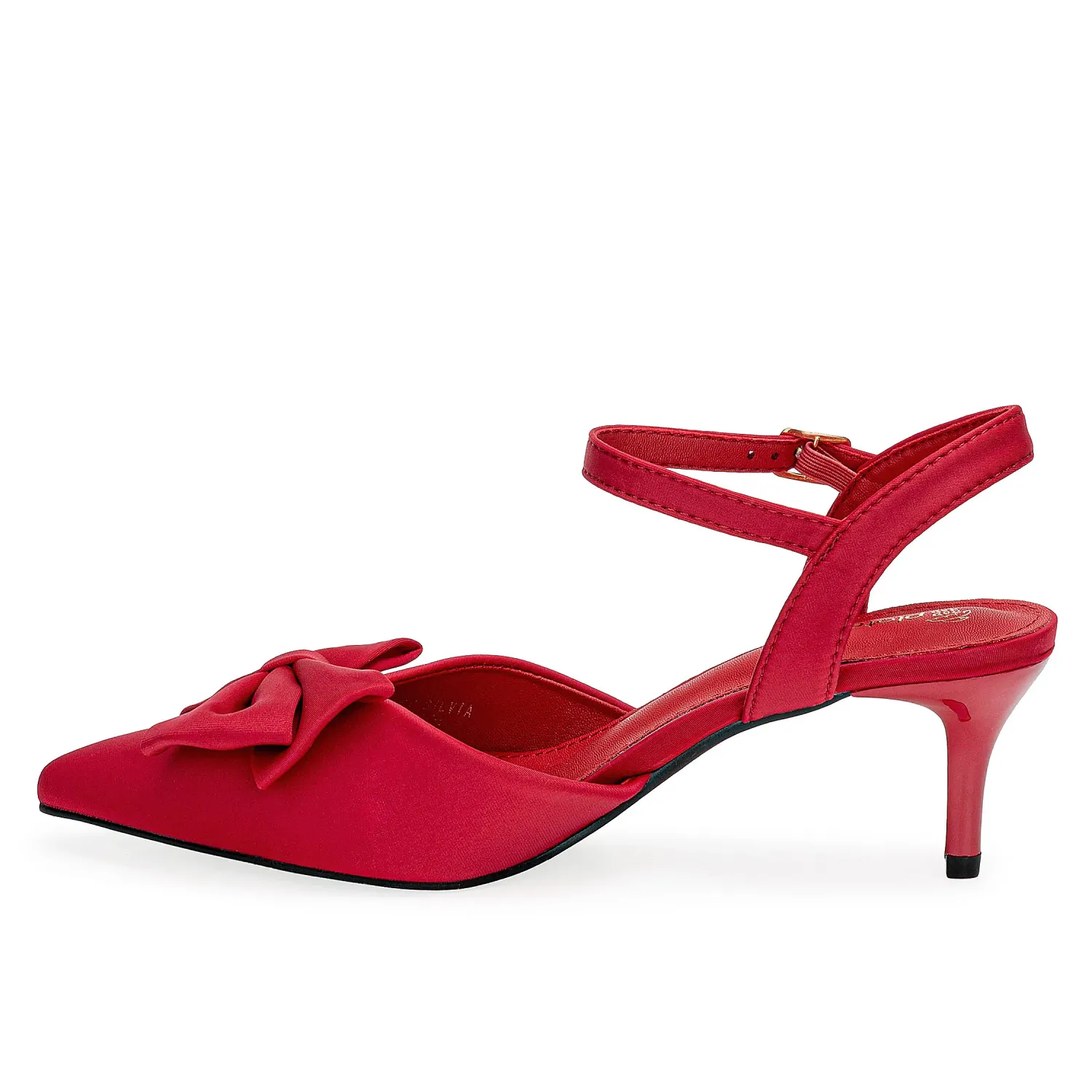 Platanitos Calzado Platanitos Vestir Dama Cv Silvia color rojo | Platanitos