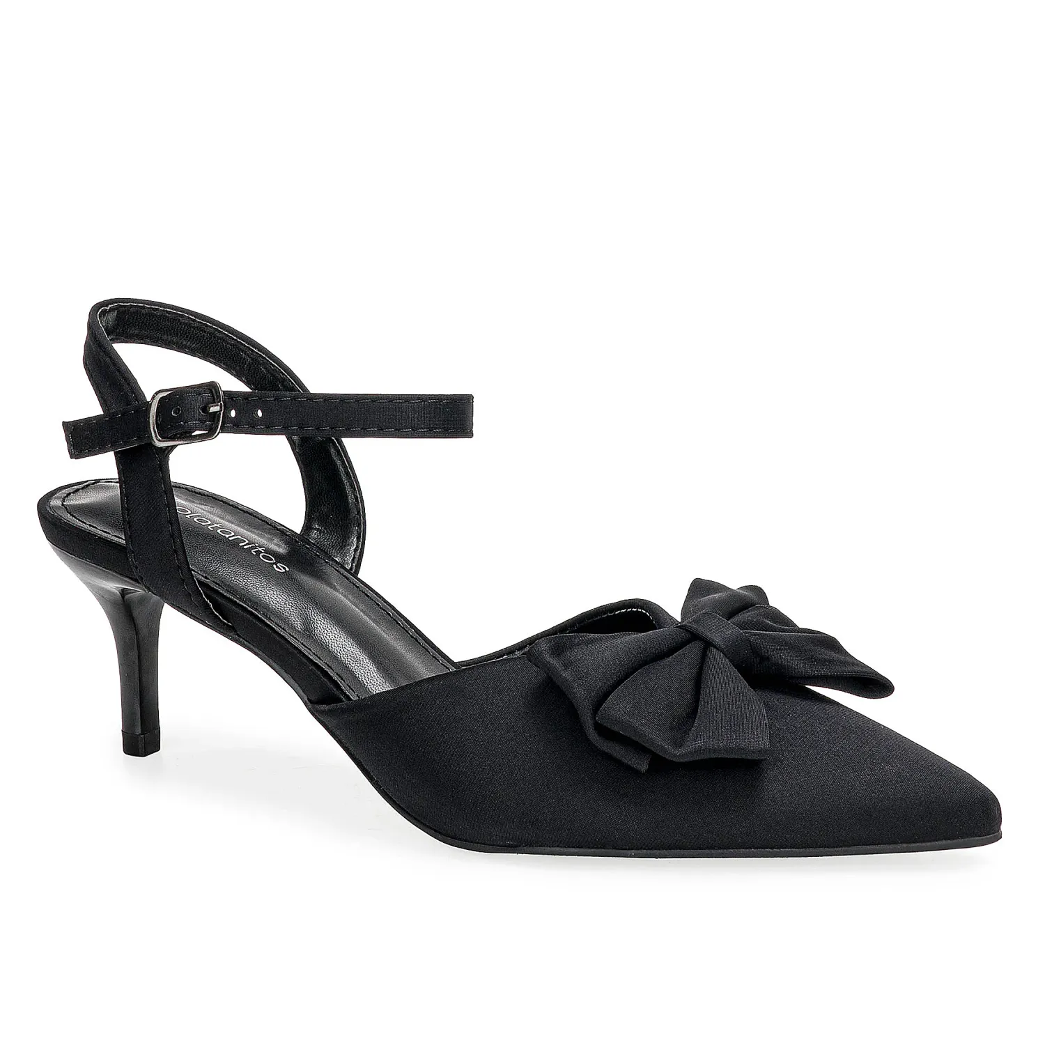 Platanitos Calzado Platanitos Vestir Dama Cv Silvia color negro | Platanitos