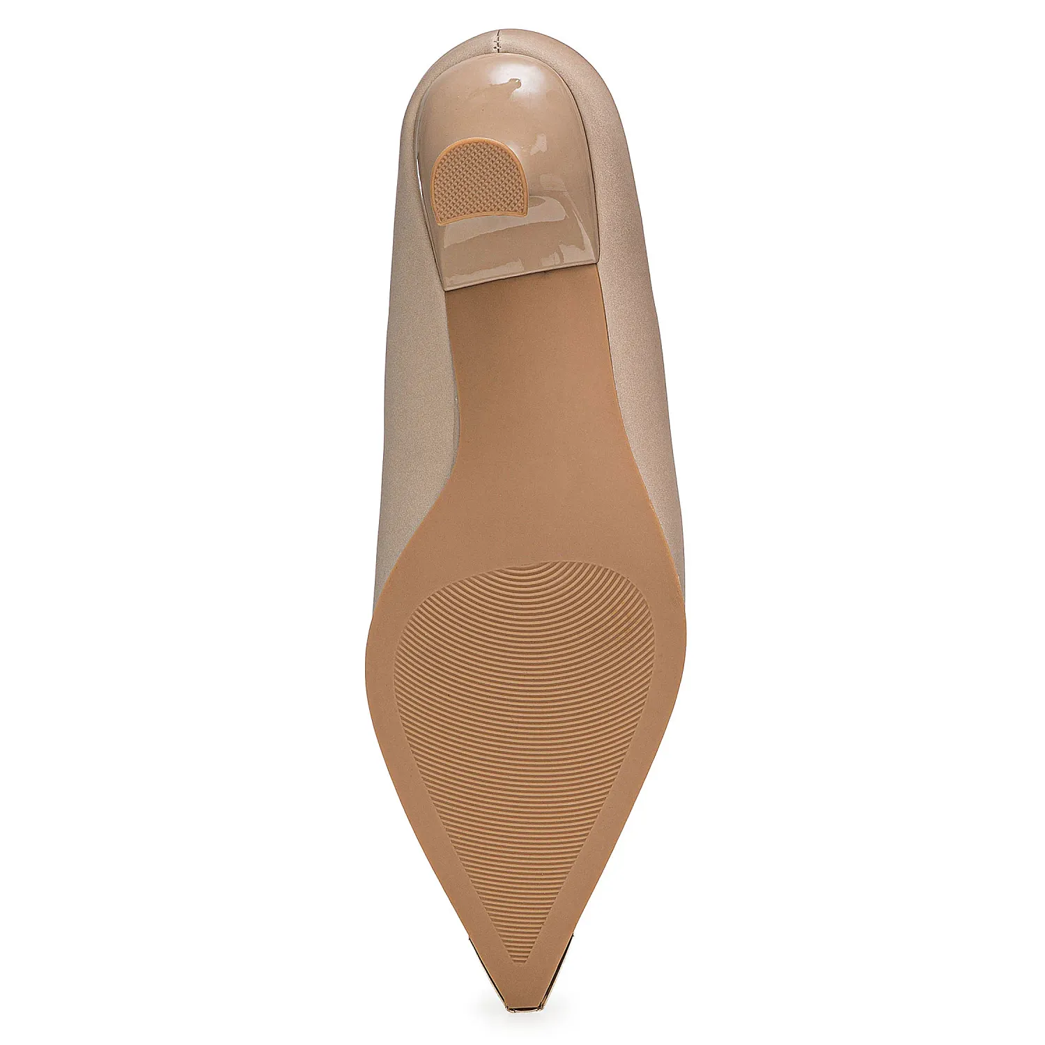 Calzado Platanitos Vestir Dama Cv Audrey color piel | Platanitos