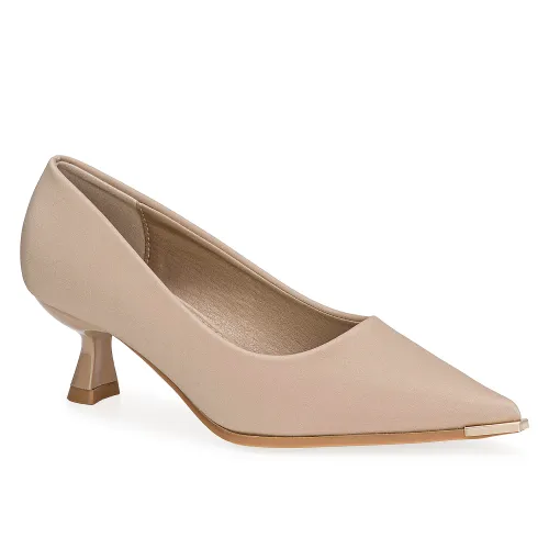 Platanitos Beige de Mujer modelo Calzado Vestir Dama Cv Audrey pieles sintéticos mujer 2025092920401217926 Sintético Sintético