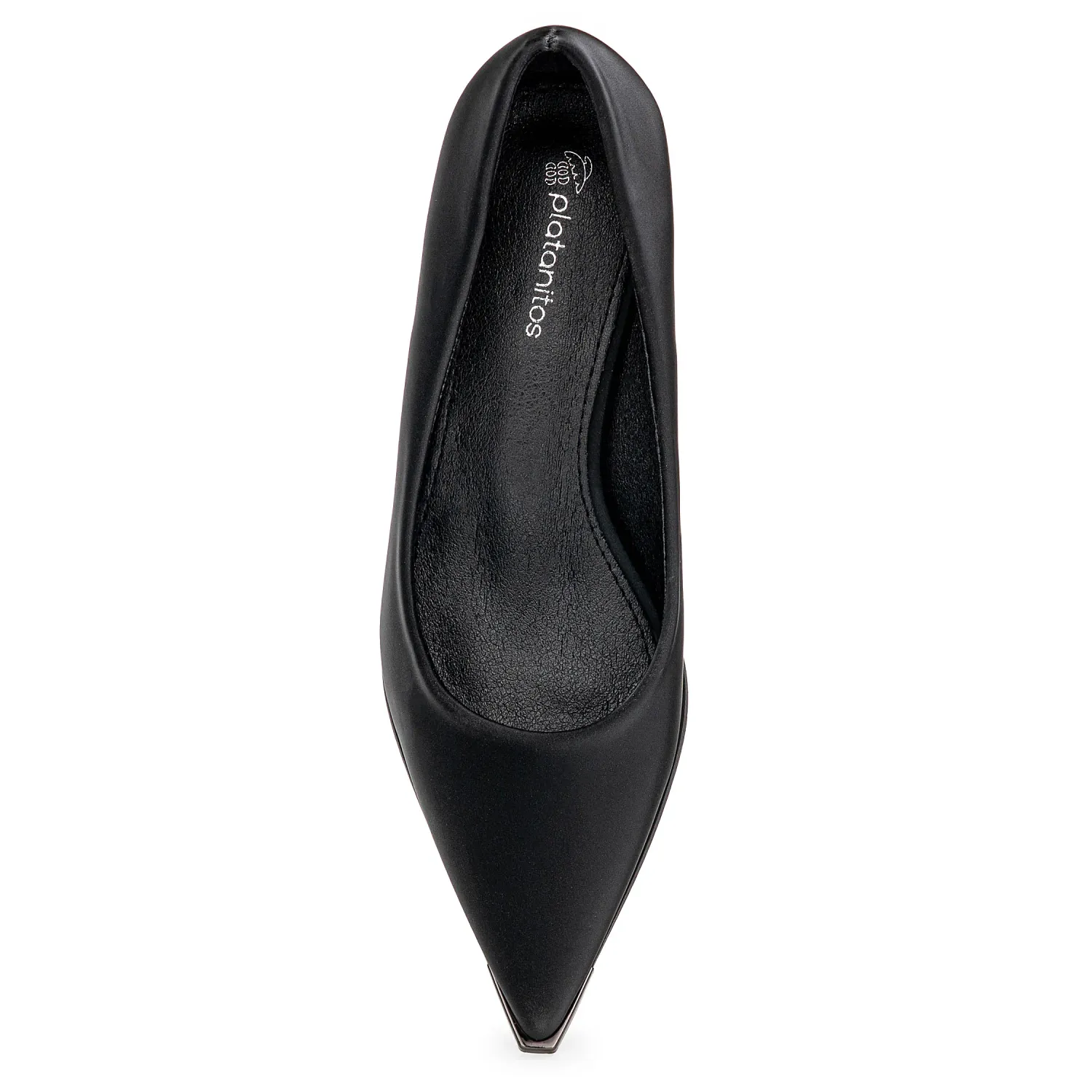 Platanitos Calzado Platanitos Vestir Dama Cv Audrey color negro | Platanitos