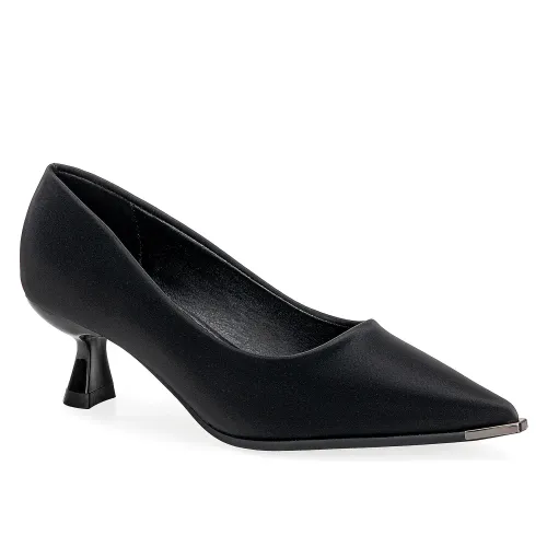 Platanitos Negro de Mujer modelo Calzado Vestir Dama Cv Audrey negros sintéticos mujer 2025092920401217953 Sintético Sintético