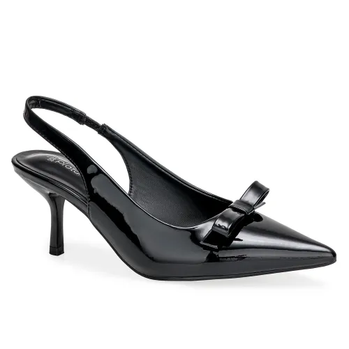 Platanitos Negro de Mujer modelo Calzado Vestir Dama Cv Liana negros sintéticos mujer 2025092920401217989 Sintético Sintético