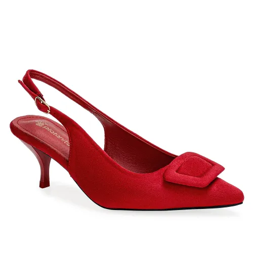 Platanitos Rojo de Mujer modelo Calzado Vestir Dama Cv Blisse rojos rojas roja sintéticos mujer 2025092920401217998 Sintético Sintético