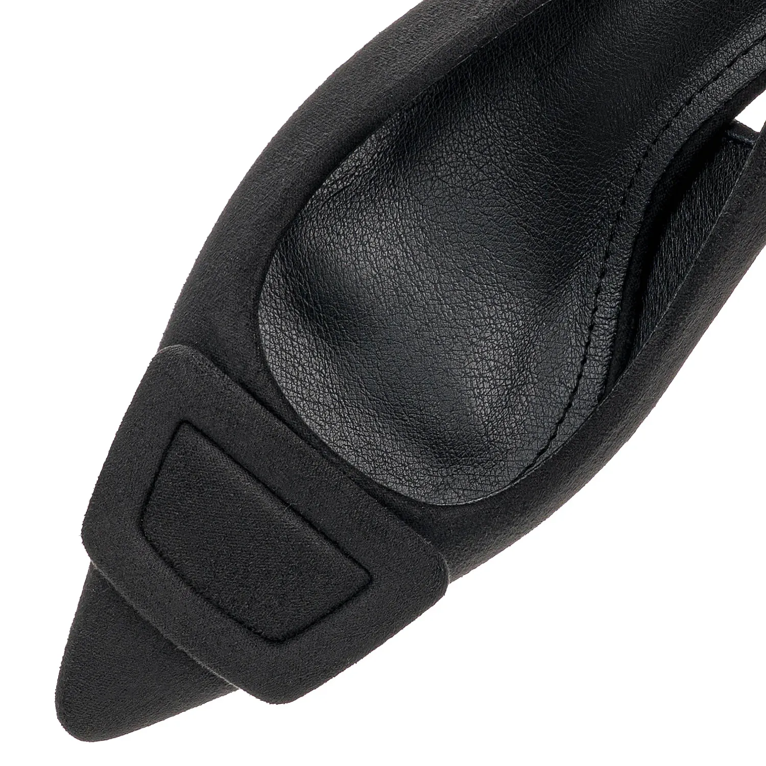 Calzado Platanitos Vestir Dama Cv Blisse color negro | Platanitos