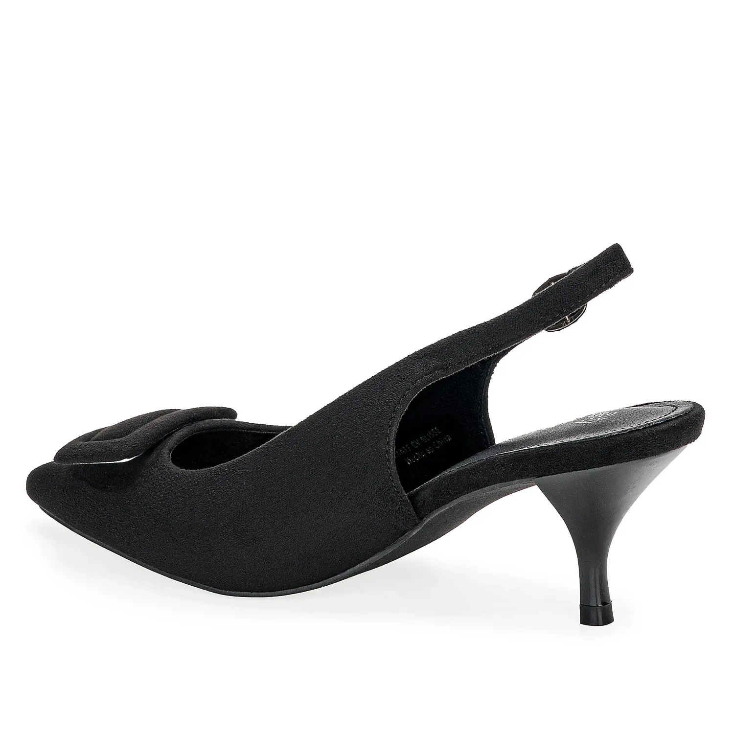 Calzado Platanitos Vestir Dama Cv Blisse color negro | Platanitos