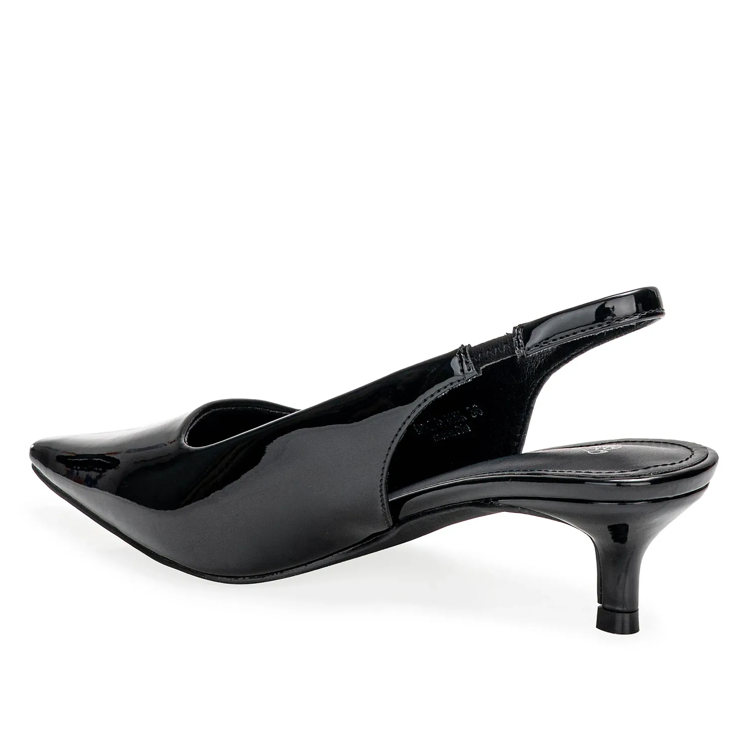 Calzado Platanitos Vestir Dama Cv Roma color negro | Platanitos