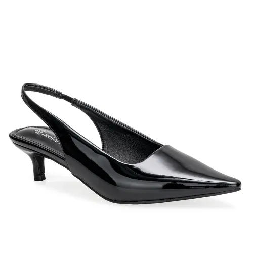 Platanitos Negro de Mujer modelo Calzado Vestir Dama Cv Roma negros sintéticos mujer 2025092920401218064 Sintético Sintético