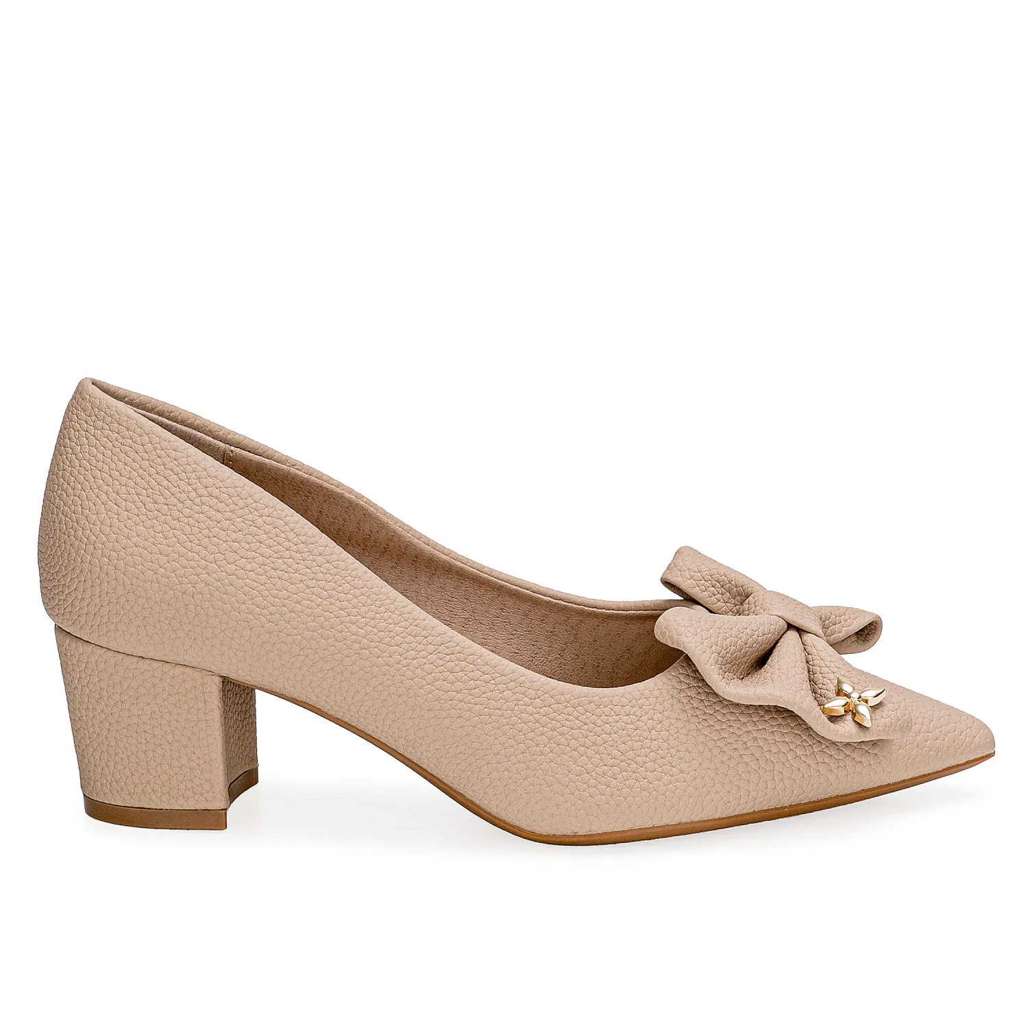 Calzado Platanitos Vestir Dama Cv Ladys color beige | Platanitos