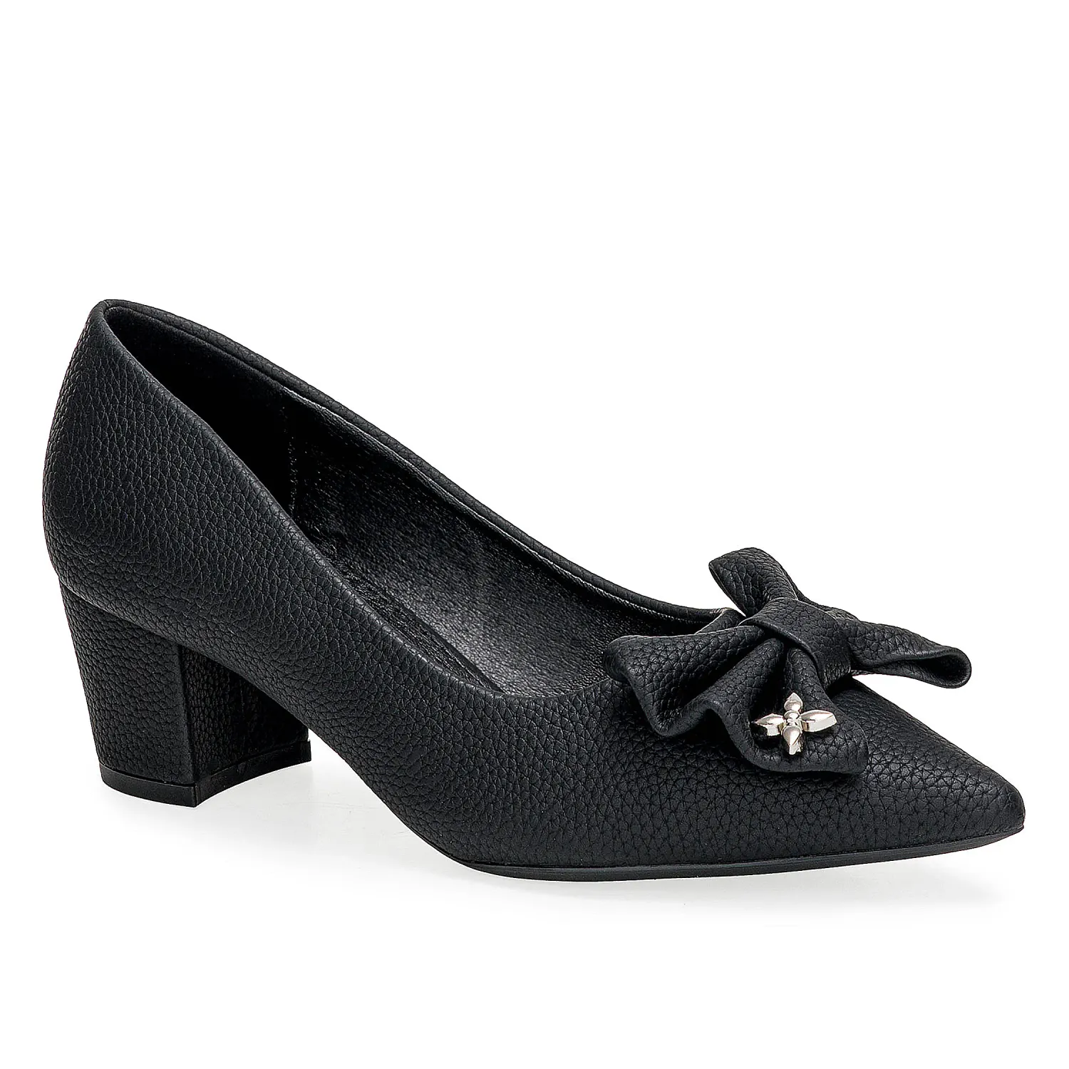 Calzado Platanitos Vestir Dama Cv Ladys color negro | Platanitos