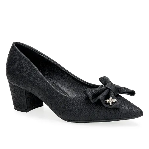 Platanitos Negro de Mujer modelo Calzado Vestir Dama Cv Ladys negros sintéticos mujer 2025092920401218091 Sintético Sintético