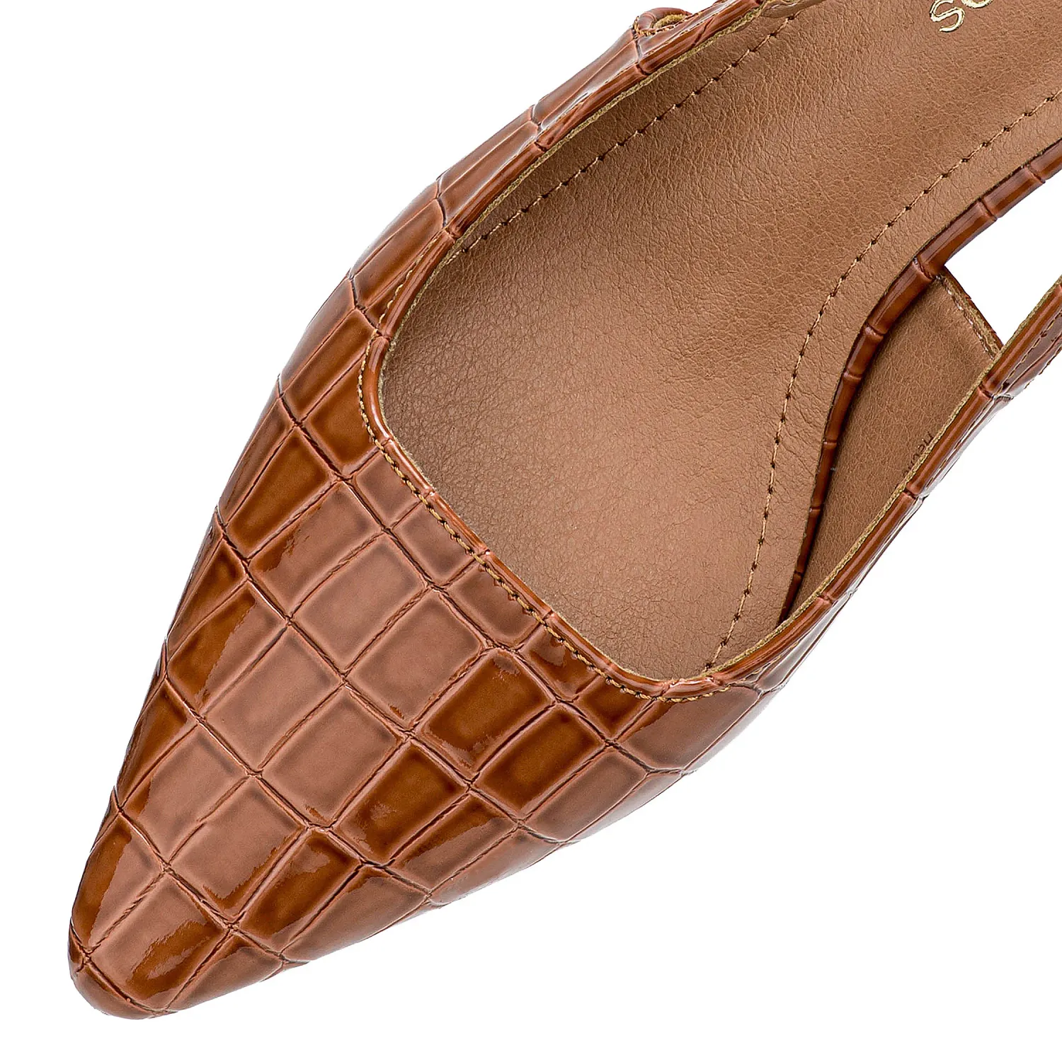 Calzado Platanitos Vestir Dama Cv Crissy color marron claro | Platanitos