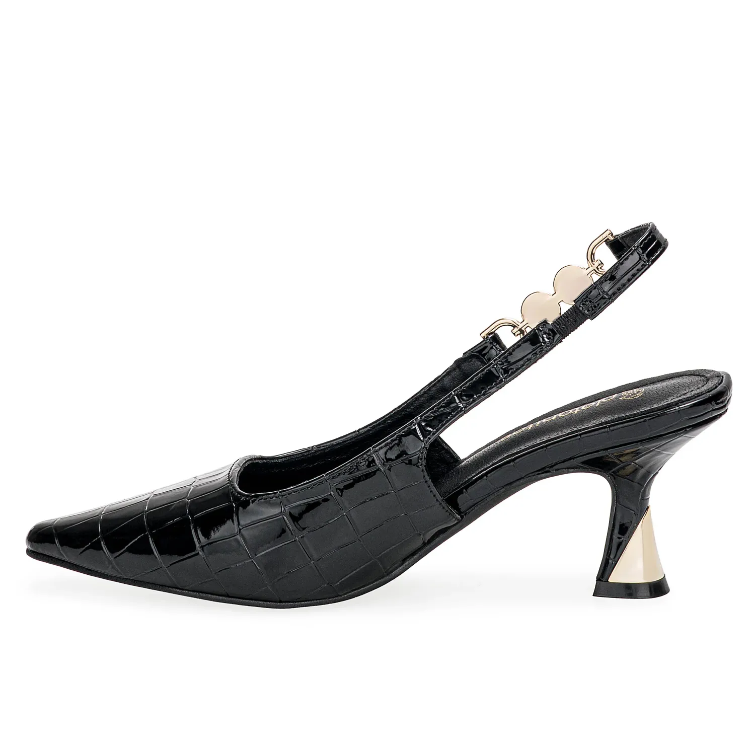 Platanitos Calzado Platanitos Vestir Dama Cv Crissy color negro | Platanitos