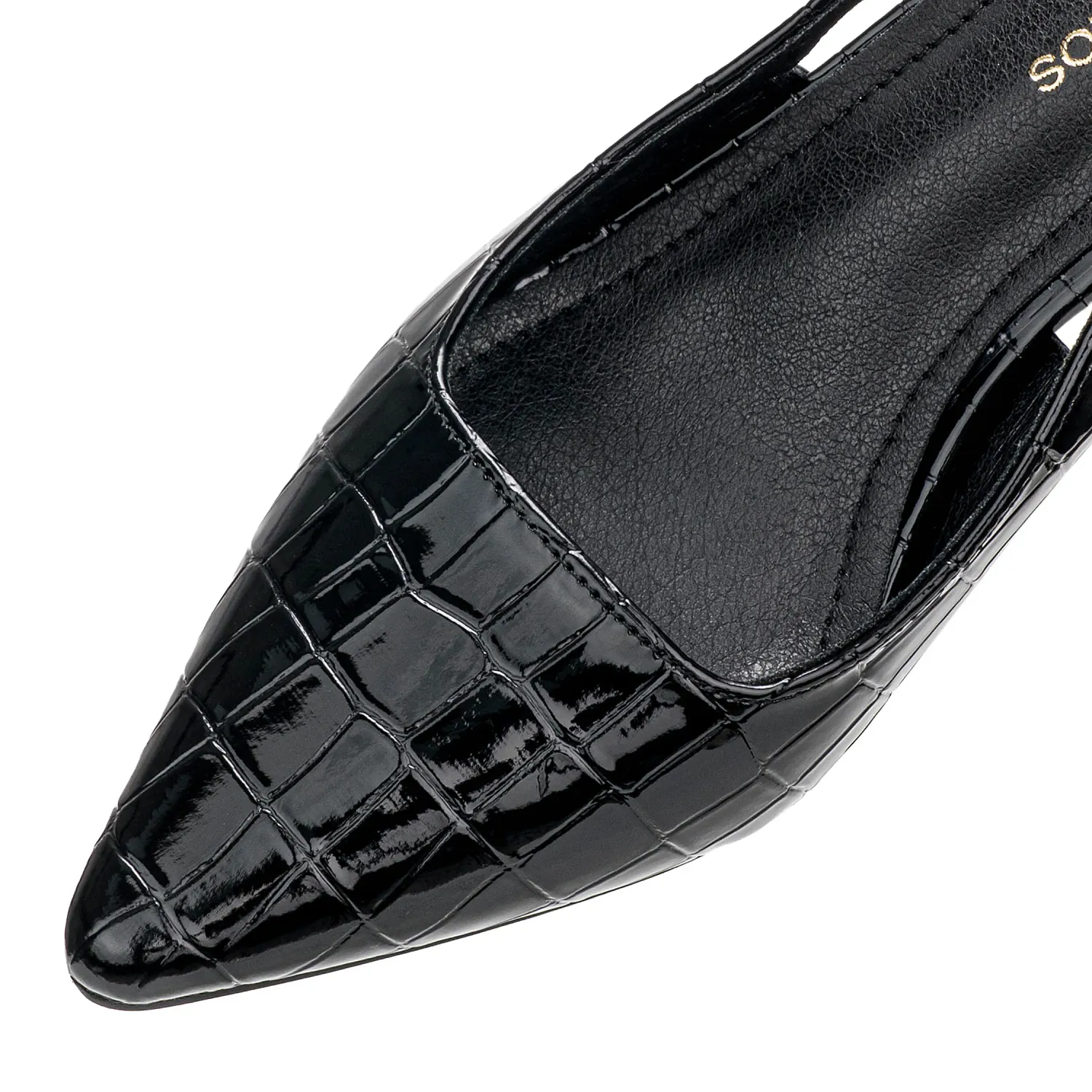 Platanitos Calzado Platanitos Vestir Dama Cv Crissy color negro | Platanitos