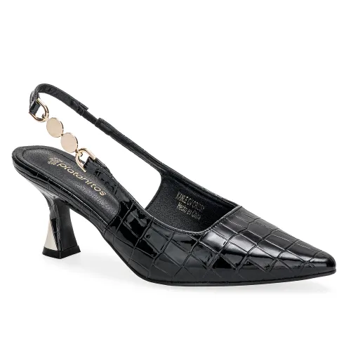 Platanitos Negro de Mujer modelo Calzado Vestir Dama Cv Crissy negros sintéticos mujer 2025092920401218130 Sintético Sintético