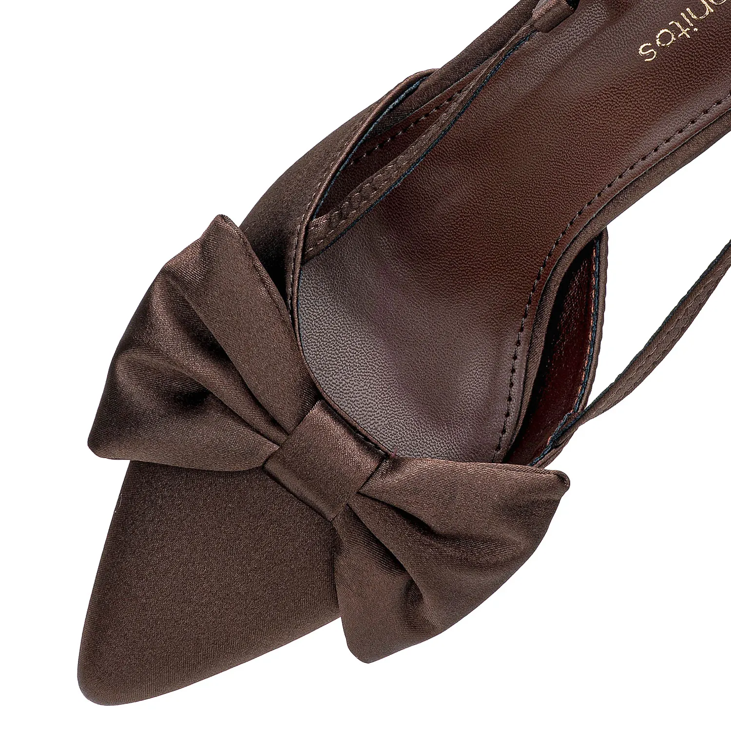 Platanitos Calzado Platanitos Vestir Dama Cv Bowela color marron | Platanitos