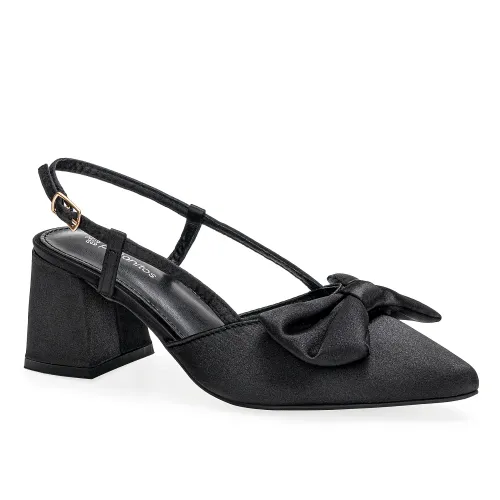 Platanitos Negro de Mujer modelo Calzado Vestir Dama Cv Bowela negros sintéticos mujer 2025092920401218157 Sintético Sintético