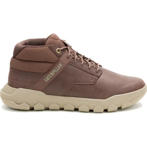 Hombre CAT Marron Zapatilla Botin Casual Hombre Hex Lite Mid